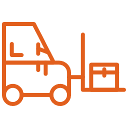 Forklift enters zone icon
